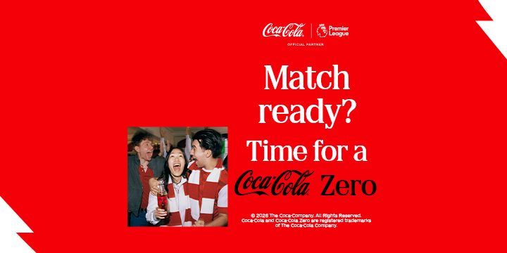 Grab a Coca-Cola Zero Sugar